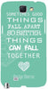 Things Fall Together Blue " For Samsung -Note-3 Case Cover