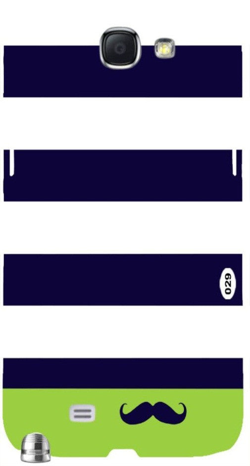 Mustache Nautica " For Samsung -Note-3 Case Cover
