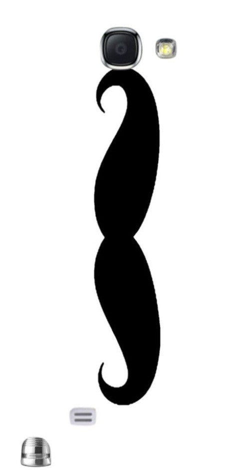 I Mustache You White " For Samsung -Note-3 Case Cover