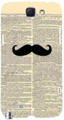 Newspaper I Mustache You " For Samsung -Note-3 Case Cover