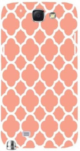 Motif Print Pink " For Samsung -Note-3 Case Cover
