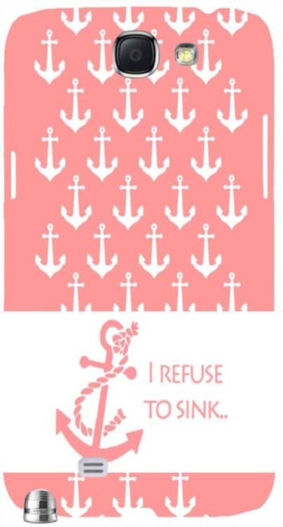I Refuse to Sink Pink " For Samsung -Note-3 Case Cover