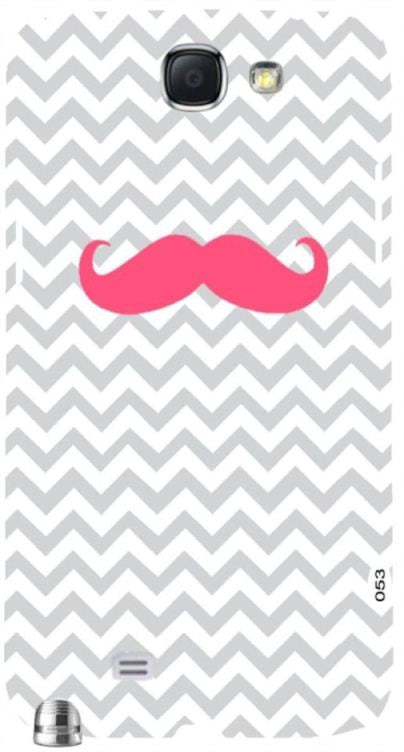 Wave Mustache " For Samsung -Note-3 Case Cover