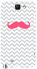 Wave Mustache " For Samsung -Note-3 Case Cover