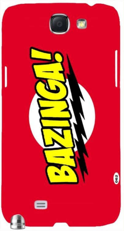 Bazinga Red " For Samsung -Note-3 Case Cover
