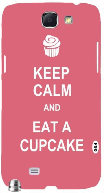 Keep Calm and Eat a Cupcake " For Samsung -Note-3 Case Cover