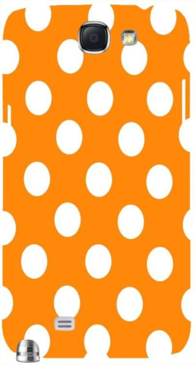 Yellow Polka Dot " For Samsung -Note-3 Case Cover