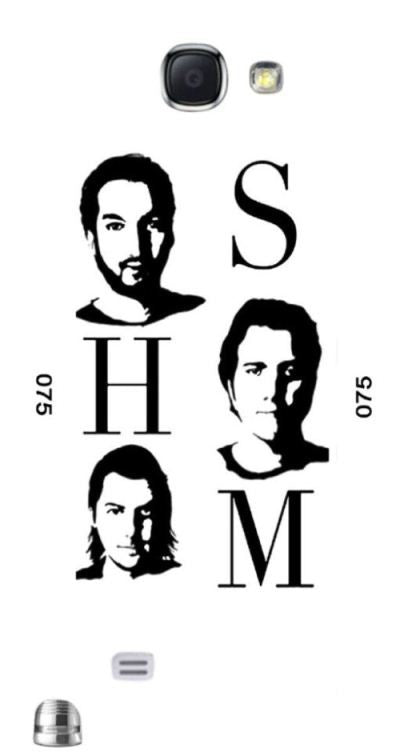 Swedish House Mafia White " For Samsung -Note-3 Case Cover