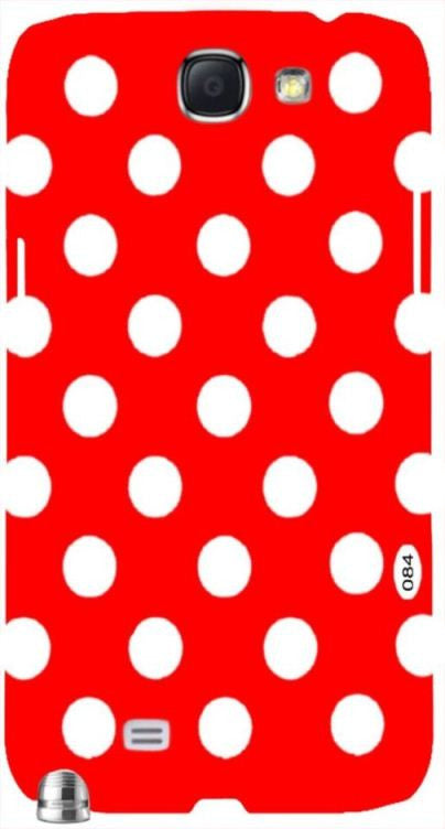 Red Polka Dot " For Samsung -Note-3 Case Cover