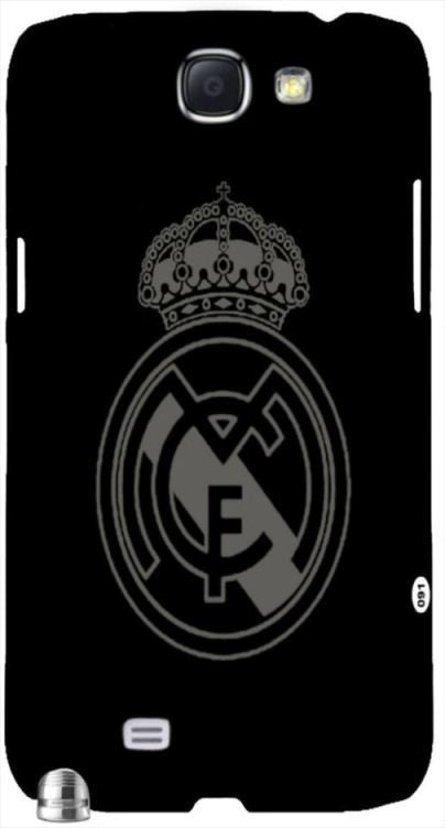 Real Madrid Black and Grey Logo " For Samsung -Note-3 Case Cover