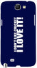 Love Cricket " For Samsung -Note-3 Case Cover