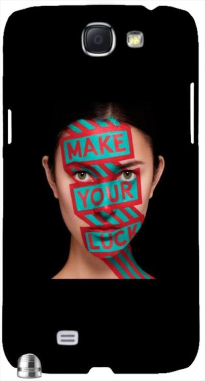 Make Your Luck " For Samsung -Note-3 Case Cover