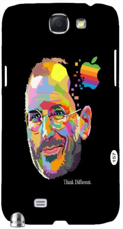 Steve Jobs Stay Foolish " For Samsung -Note-3 Case Cover