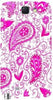 Paisley Pink Pattern " For Samsung -Note-3 Case Cover