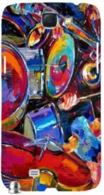 Drum and Bass Painting " For Samsung -Note-3 Case Cover