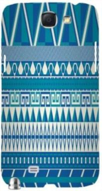 Aztec Pattern Triangular " For Samsung -Note-3 Case Cover