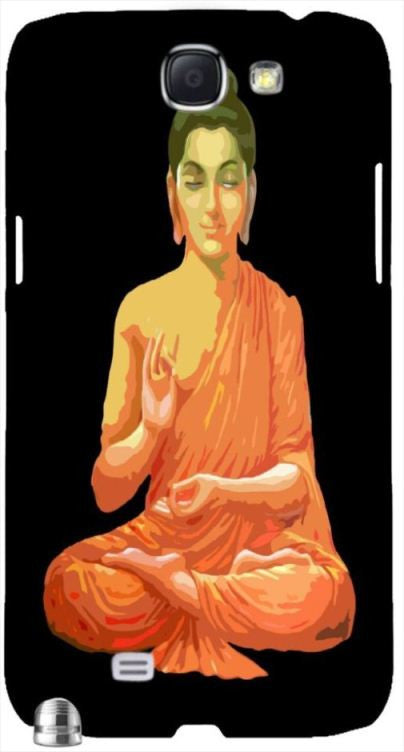 Buddha for Peace Black " For Samsung -Note-3 Case Cover