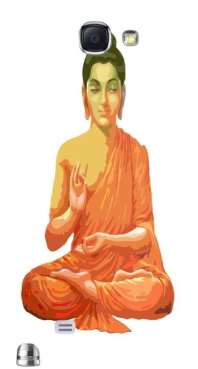Buddha for Peace White " For Samsung -Note-3 Case Cover