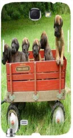 Puppy'S Day Out " For Samsung -Note-3 Case Cover