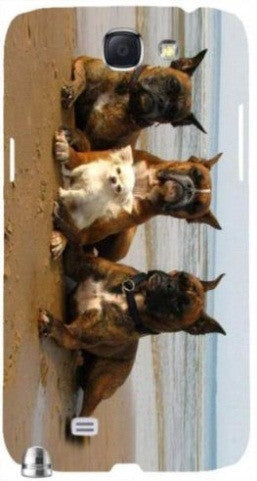 Dog'S Make Friends " For Samsung -Note-3 Case Cover