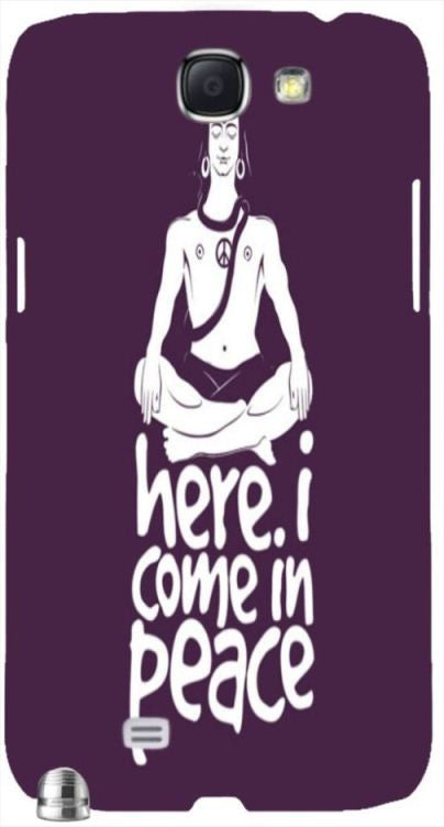 Here. I Come in Peace " For Samsung -Note-3 Case Cover