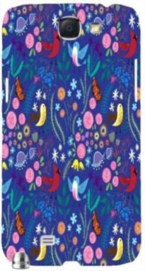 Bird Floral Patterns" For Samsung -Note-3 Case Cover
