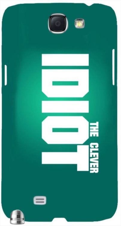 The Clever Idiot" For Samsung -Note-3 Case Cover