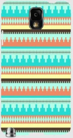 Aztec Pattern Temple" For Samsung -Note-3 Case Cover