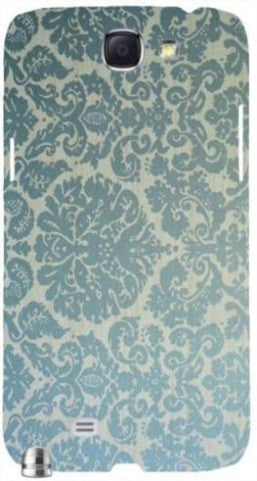 Motif Print Blue" For Samsung -Note-3 Case Cover