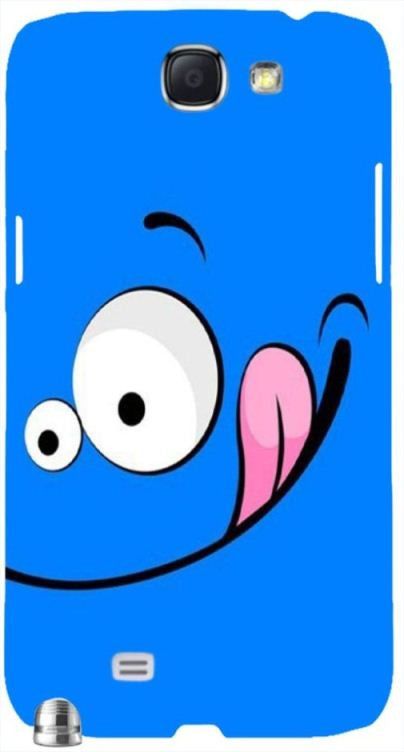 Funny Face Inserted" For Samsung -Note-3 Case Cover