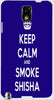 Keep Calm and Smoke Shisha" For Samsung -Note-3 Case Cover
