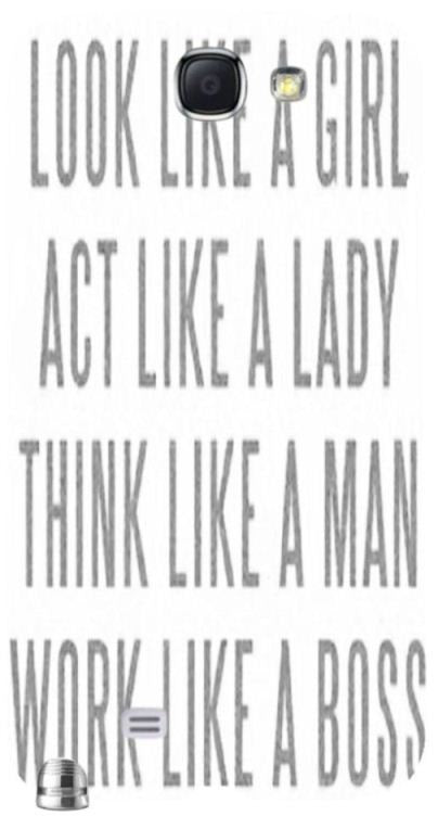 Lady Mantra" For Samsung -Note-3 Case Cover