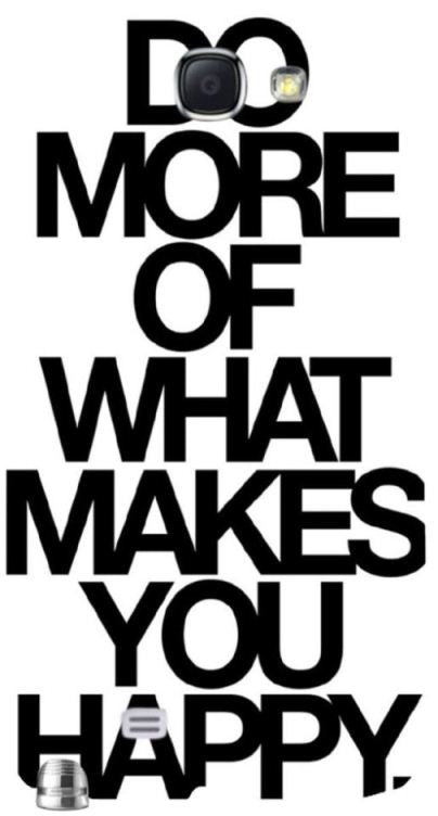 Do More of What Makes You Happy" For Samsung -Note-3 Case Cover