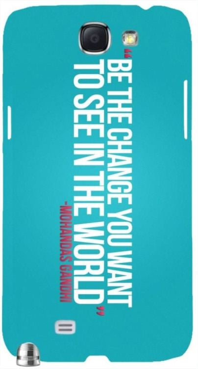 Be the Change - Gandhi" For Samsung -Note-3 Case Cover