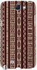 Brown Aztec Pattern" For Samsung -Note-3 Case Cover