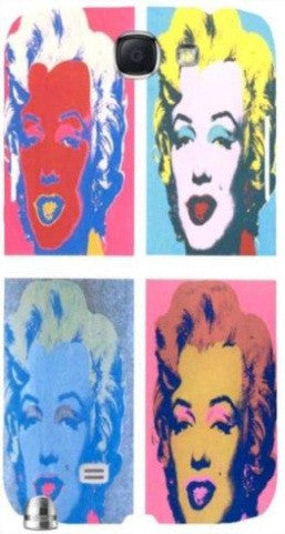 Art Pop Marlyn Monroe" For Samsung -Note-3 Case Cover