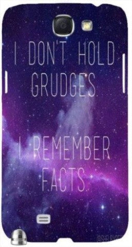 Grudges & Facts" For Samsung -Note-3 Case Cover