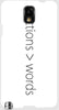 Actions > Words" For Samsung -Note-3 Case Cover
