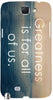 Greatness is for All of Us" For Samsung -Note-3 Case Cover