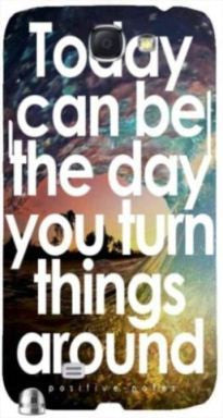 Today Can Be the Day" For Samsung -Note-3 Case Cover