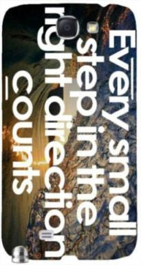 Steps in Right Direction" For Samsung -Note-3 Case Cover