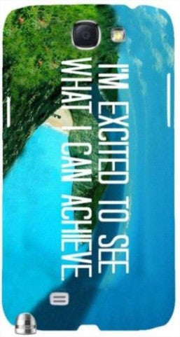 Im Excited to See" For Samsung -Note-3 Case Cover