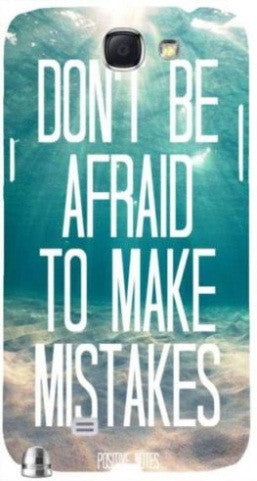Don'T Be Afraid Of Mistakes" For Samsung -Note-3 Case Cover