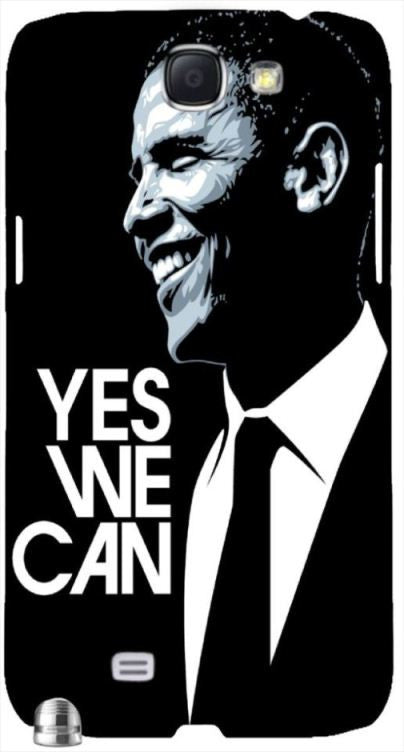 Obama Yes We Can" For Samsung -Note-3 Case Cover