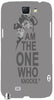 Breaking Bad I Am the One Who Knocks " For Samsung -Note-3 Case Cover
