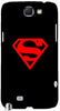 Superman Logo Hot Red " For Samsung -Note-3 Case Cover