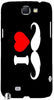 I Love Mustache " For Samsung -Note-3 Case Cover