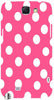 Pink Polka Dot " For Samsung -Note-3 Case Cover