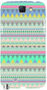 Aztec Patterns Light Blue" For Samsung -Note-3 Case Cover