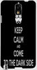 Keep Calm and Dark Side" For Samsung -Note-3 Case Cover